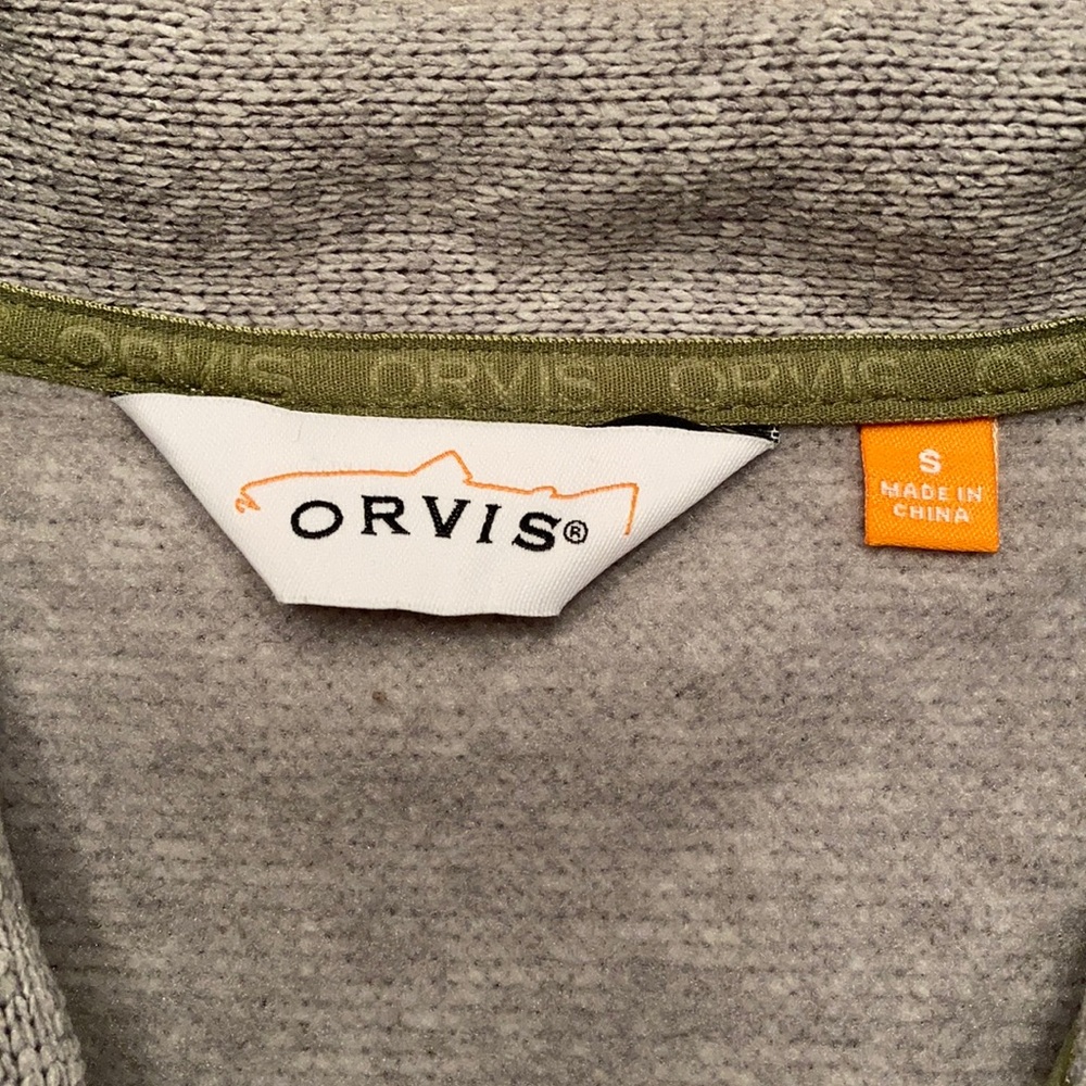 NWT Orvis Sweater fleece. Size S - Picture 7 of 8
